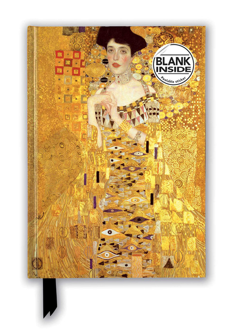Gustav Klimt: Adele Bloch Bauer I (Foiled Blank Journal) by Flame Tree Studio, 9781787558625