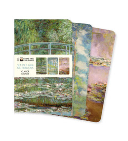 Claude Monet Set of 3 Mini Notebooks by Flame Tree Studio, 9781787559172