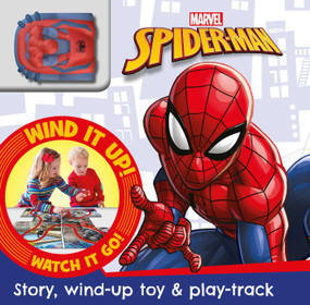Marvel Spider-Man (Busy Board with Wind-Up Car & Track) by IglooBooks, 9781838523763