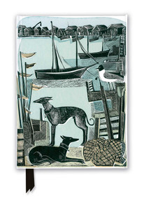 Angela Harding: Harbour Whippets (Foiled Journal) by Flame Tree Studio, 9781839642944