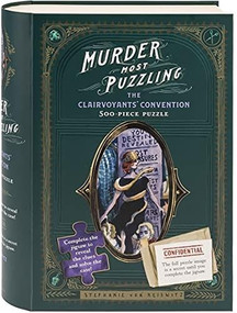 Murder Most Puzzling: The Clairvoyants' Convention 500-Piece Puzzle by Stephanie von Reiswitz, 9781797209555