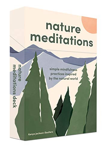 Nature Meditations Deck (Simple Mindfulness Practices Inspired by the Natural World) by Kenya Jackson-Saulters, Sacrée Frangine, 9781797212104