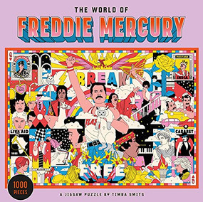 The World of Freddie Mercury 1000 Piece Puzzle (A Jigsaw Puzzle) by Timba Smits, 9781913947583