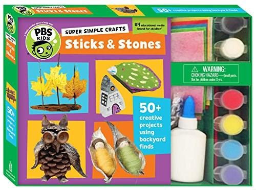 Super Simple Crafts: Sticks and Stones by Editors of PBS KIDS, 9781935703846