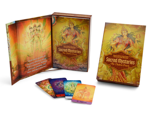 Sacred Mysteries (The Chakra Oracle (Oracle Kit Box Set with 49 Cards and Guide Book)) by Kooch N. Daniels, Victor Daniels, Pieter Weltevrede, 9780764357114