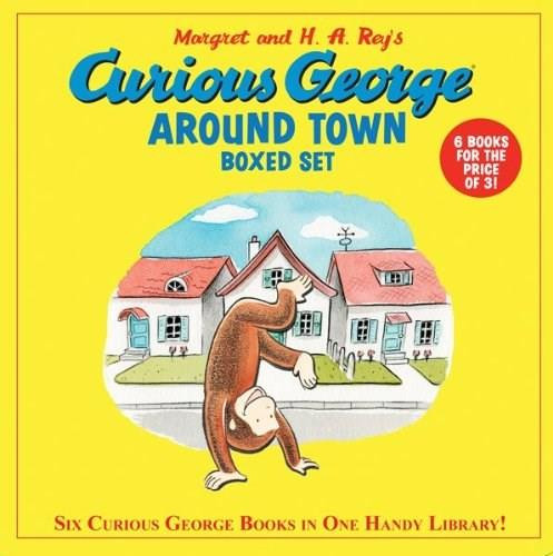 Curious George Around Town Boxed Set (Box of Six Books) by H. A. Rey, 9780547487045