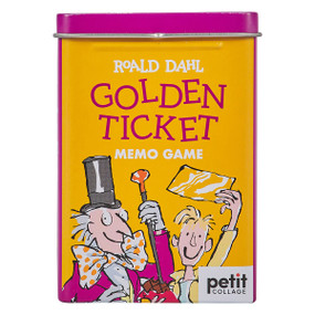 Roald Dahl Golden Ticket Memo Game by Petit Collage, 5055923785522