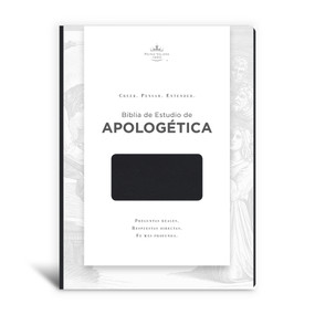 Biblia de Estudio de Apologética, negro imitación piel (Reina Valera 1960) (Spanish Edition) by B&H Español Editorial Staff, 9781433600227