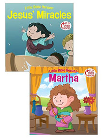 Jesus' Miracles/Martha Flip-Over Book by Victoria Kovacs, Mike Krome, David Ryley, 9781433687143