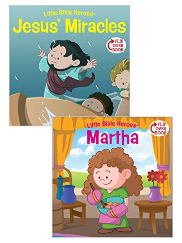 Jesus' Miracles/Martha Flip-Over Book by Victoria Kovacs, Mike Krome, David Ryley, 9781433687143