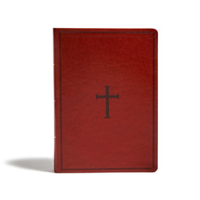 KJV Super Giant Print Reference Bible, Brown LeatherTouch by Holman Bible Publishers, 9781535954242