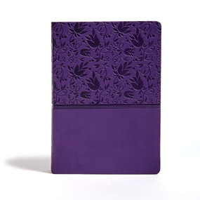 KJV Super Giant Print Reference Bible, Purple LeatherTouch - 9781535954266 by Holman Bible Publishers, 9781535954266
