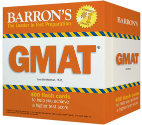 GMAT Flash Cards by Jennifer Herman, 9780764166655