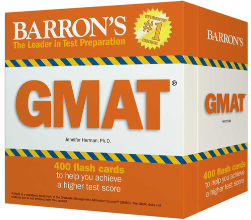GMAT Flash Cards by Jennifer Herman, 9780764166655