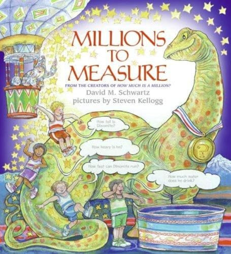 Millions to Measure by David M. Schwartz, Steven Kellogg, 9780060848064