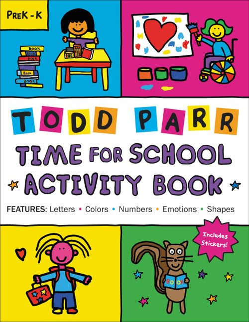 Time for School Activity Book by Todd Parr, 9780316706612