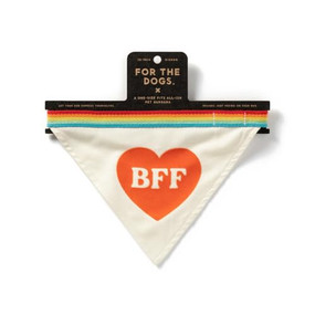 BFF Dog Bandana by Galison, Brass Monkey, 9780735368842