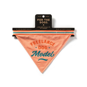 Freelance Dog Model Dog Bandana by Galison, Brass Monkey, 9780735368859