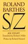 S/Z (An Essay) by Roland Barthes, Richard Miller, Richard Howard, 9780374521677