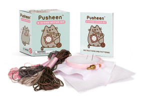 Pusheen: A Cross-Stitch Kit by Claire Belton, 9780762492275