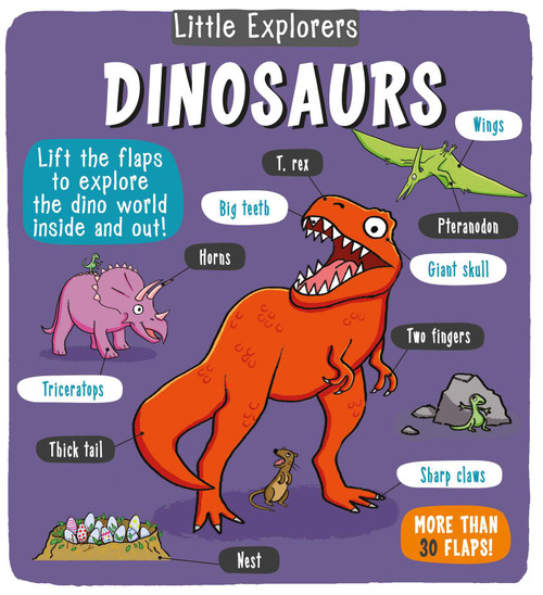 Little Explorers: Dinosaurs by Little Bee Books, 9781499804904
