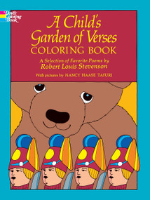 A Child's Garden of Verses Coloring Book by Robert Louis Stevenson, 9780486234816