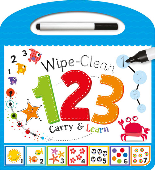 Wipe Clean Carry & Learn: 123 (Early Learning for 3+ Year-Olds) - 9781499881967 by IglooBooks, 9781499881967