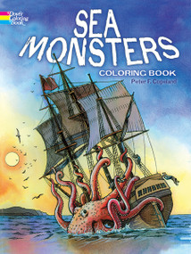 Sea Monsters Coloring Book by Peter F. Copeland, 9780486405629