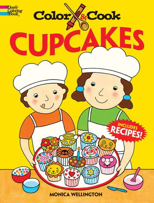 Color & Cook CUPCAKES by Monica Wellington, 9780486471136