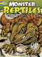 Monster Reptiles (A Close-Up Coloring Book) by Diana Zourelias, 9780486482521