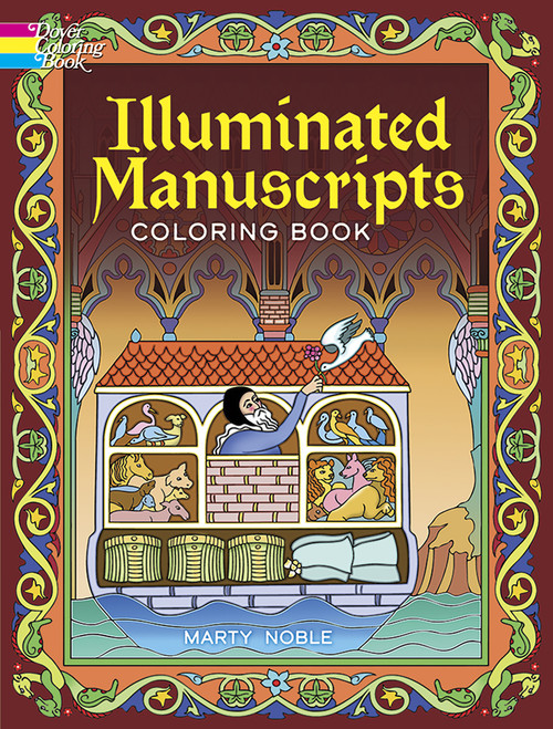 Illuminated Manuscripts Coloring Book by Marty Noble, 9780486488752