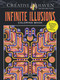 Creative Haven Infinite Illusions Coloring Book (Eye-Popping Designs on a Dramatic Black Background) by John Wik, 9780486807133