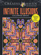 Creative Haven Infinite Illusions Coloring Book (Eye-Popping Designs on a Dramatic Black Background) by John Wik, 9780486807133