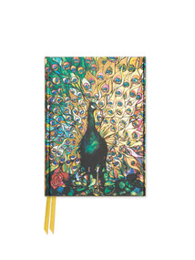 Tiffany: Displaying Peacock (Foiled Pocket Journal) by Flame Tree Studio, 9781786640215