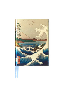 Utagawa Hiroshige: Sea at Satta (Foiled Pocket Journal) by Flame Tree Studio, 9781786640628