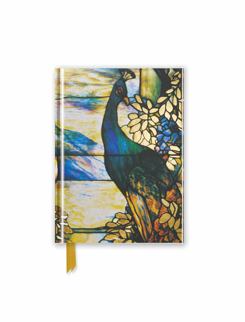 Tiffany: Standing Peacock (Foiled Pocket Journal) by Flame Tree Studio, 9781786641281