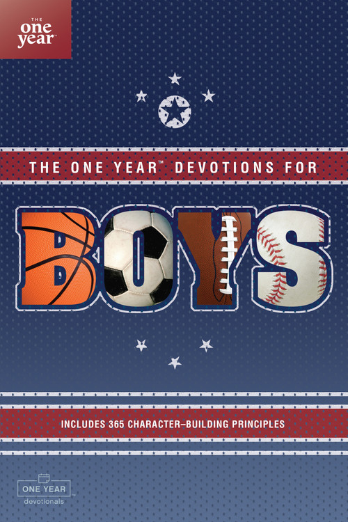 The One Year Devotions for Boys by Tyndale, Children's Bible Hour, 9780842336208