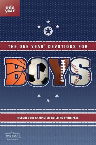 The One Year Devotions for Boys by Tyndale, Children's Bible Hour, 9780842336208