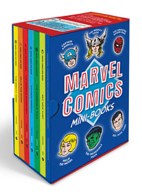 Marvel Comics Mini-Books Collectible Boxed Set (A History and Facsimiles of Marvel's Smallest Comic Books) by Marvel Entertainment, Mark Evanier, Geoff Spear, 9781419743429