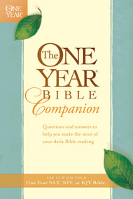 The One Year Bible Companion by Tyndale, 9780842346160