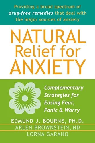 Natural Relief for Anxiety (Complementary Strategies for Easing Fear, Panic, and Worry) by Edmund J. Bourne, Arlen Brownstein, Lorna Garano, 9781572243729