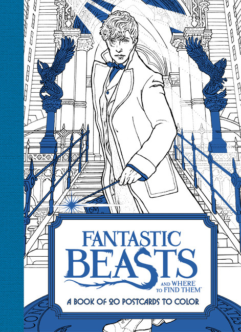 Fantastic Beasts and Where to Find Them: A Book of 20 Postcards to Color by HarperCollins Publishers, 9780062571366