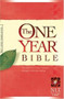 The One Year Bible NLT (Softcover) by , 9781414302041