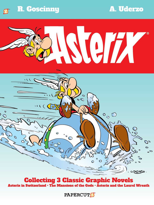 Asterix Omnibus Vol. 6 (Collecting Asterix in Switzerland, The Mansions of the Gods, and Asterix and the Laurel Wreath) by René Goscinny, Albert Uderzo, 9781545807026