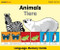 WordPlay Language Memory Cards-Animals (English-German) by Milet Publishing, 9781840595482