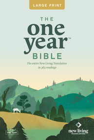 The One Year Bible NLT, Large Print Thinline Edition (Softcover) by New Living Translation, Tyndale, 9781414312446