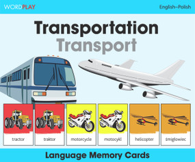 WordPlay Language Memory Cards-Transportation (English-Polish) by Milet Publishing, Milet Publishing, 9781840595567