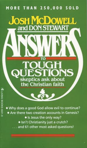 Answers by Josh McDowell, Don Stewart, 9780842300216