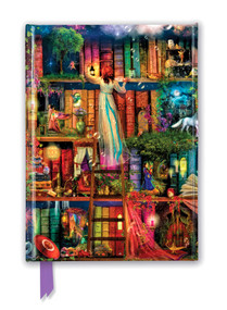 Aimee Stewart: Treasure Hunt Bookshelves (Foiled Journal) by Flame Tree Studio, 9781787550339