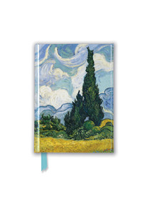 Vincent van Gogh: Wheat Field with Cypresses (Foiled Pocket Journal) by Flame Tree Studio, 9781787555785